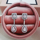 2026 Rosa Silber Farbe Zirkon Ohrstecker Für Frauen Ohrringe Mädchen Party Geschenk 1 Dollar Artikel Gothic kostenloser Versand y2k Schmuck Z7