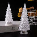 Christmas Tree Colorful Led Acrylic Night Light Home Holiday Party Children Room Desktop Luminous Christmas Tree