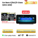 NaviFly Android 14 Auto Car GPS Navigation Stereo Radio For Mercedes-Benz C-Class W205 GLC X253 V-Class W446 Wireless CarPlay 4G