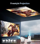 PROGAGA PG310 Smart Android Projector 4k 720P 300Ansi Allwinner H713 Projetor PG310 Home Theater Video Mini Portable Projector
