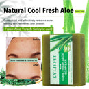 Aloe Brightening Soap Bar, Remove Dark Spots, Sun Spots, Acne, Oil Control, Clean Stains, Exfoliation, For Face and Body, 200g