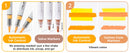 Ohuhu Nahuku Direct-ink Acrylic Markers Acrylic Paint Markers Direct Liquid Flexible Brush Tip High Opacity Paint Pens Lightfast