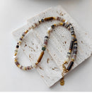 Modern Jewelry Brown Style Autumn Popular Natural Pearl Stones Necklace For Women Gift