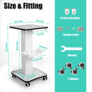 The Butler's Ghost | Luxury Serving Trolley Cart with Rolling Casters