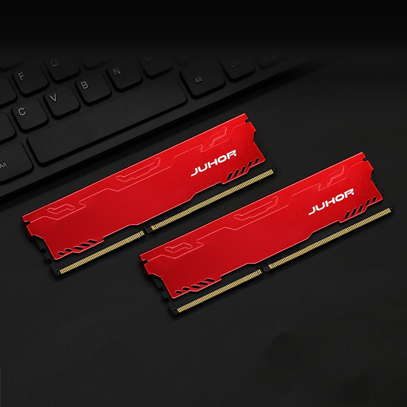 JUHOR Memoria Ram DDR3 8G 4G 1866 1333 1600MHz DDR4 8G 16G 32G 2666 32000MHz Udimm  Dimm  Desktop Memory