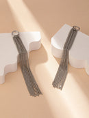 Statement Long Chain Tassels Earrings for Women Wedding Party 2023 Vintage Designer Dangle Earring Fashion Jewelry