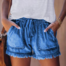High Waisted Shorts Jeans big size Summer Women's Denim Shorts Large Size XXL For Women Short Pants Women big size short jeans