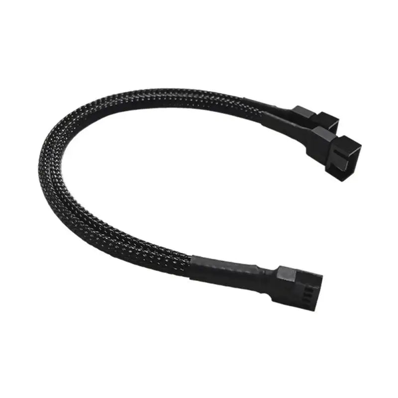 Pin Y Splitter Cable 4 Pin PWM Female To 3/4 Pin Motherboard CPU Fan PC Case Fan Extension Adapter Cable Fan Cooling Accessory