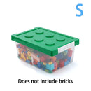 Kids Building Block Storage Box Toys Organizer Stackable Block Case Container Books Stationary Holder Sundries Snack Container