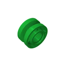 Gobricks GDS-1267 Wheel 11mm D. x 8mm with Center Groove compatible lego 42610 pieces of children's DIY gifts