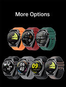 Military Outdoor Sports NFC Smart Watch Men 3ATM Waterproof Heart Rate Fitness Bracelet Bluetooth Voice Calling Smartwatch 2025