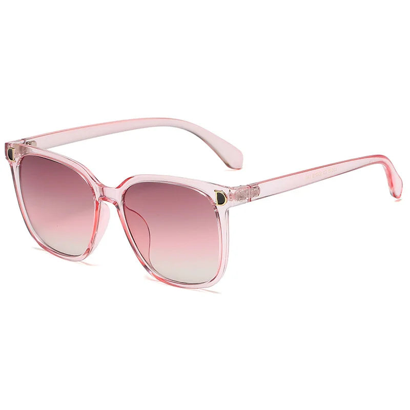 Fashion Square Sunglasses Women Brand Designer Vintage Sun Glasses Female Big Frame Gradient Retro Shades Oculos De Sol