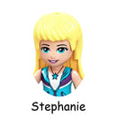 SLUBAN Girl Princess Royal Carriage Wagon Horse Racing Party Model Building Blocks Enlighten Action Figure Toys For Children