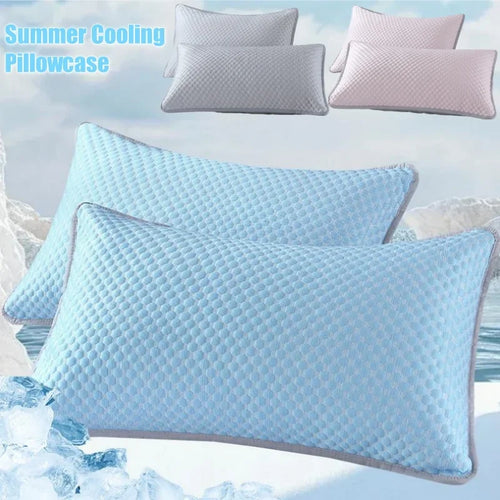The Glacial Drift | Ice-Fiber Cooling Pillowcase Set