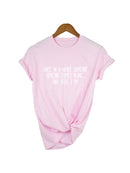 Women's Graphic Funny T Shirt Cute Tops Teen Girl Tee  Letter Print Casual Tee Short Sleeve Tops Tumblr Quotes Clothes