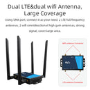 4G WiFi Router Industrial Grade 4G Broadband Wireless Router 4G LTE CPE Router With Sim Card Slot Antenna Firewall Protection