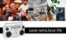 The Brooklyn | GPO Retro Boombox — Cassette, CD, Bluetooth, FM Radio