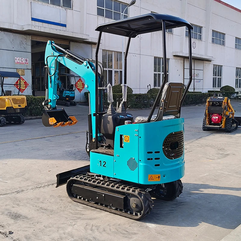 Chinese 1t crawler digger 1 Ton Mini Micro Excavator Bagger Price With CE EPA EUR5