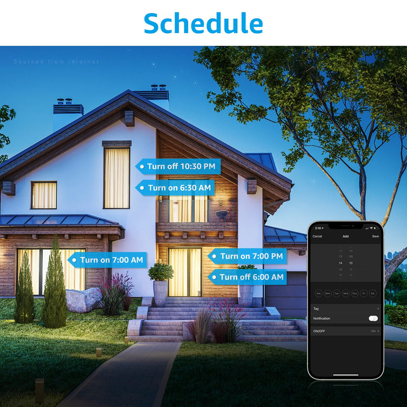 4 Pack Smart WiFi LED A19 Bulb, RGBCW Color Changing, Compatible with Alexa & Google Home & Echo Assistant