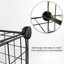 6/12 Cube Storage Shelves,Multifunctional DIY Wire Fence Wardrobe Combination Unit for Office/Livingroom/Kitchen/Bedroom/Study
