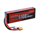 Sunpadow 2S 7.4V Lipo Battery for 5100mAh 70C Hard Case with T Deans XT60 Plug for RC Car Vehicle Truck Tank Racing Hobby