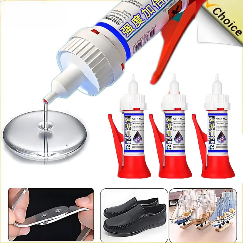 50g Strong Welding Adhesive Powerful Repair Adhesive Universal Glue Quick-drying Sealer Tiles Fix Sealant Metal Welding Glue