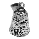Adler Biker Kreuz Jesus Glocke Anhänger Edelstahl Nordischer Wikinger Krieger Spartacus Helm Rose Lady Rider Heilige Maria Schmuck