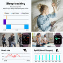 Baolubao Smartwatch 1.83 inch HD Display 300mAh Fitness Tracker Bluetooth Receive and make calls Sports Watch Pedometer