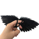 White Black Crafts Mini Feather Angel Wing 1/6 Doll 20cm Cotton Doll Decoration Party Birthday Gift Easter Valentines Day
