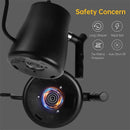 1000W Intelligent Constant Temperature Electric Kettle Hand Brewed Coffee Pot Gooseneck Pot Used for Brewing Milk Powder