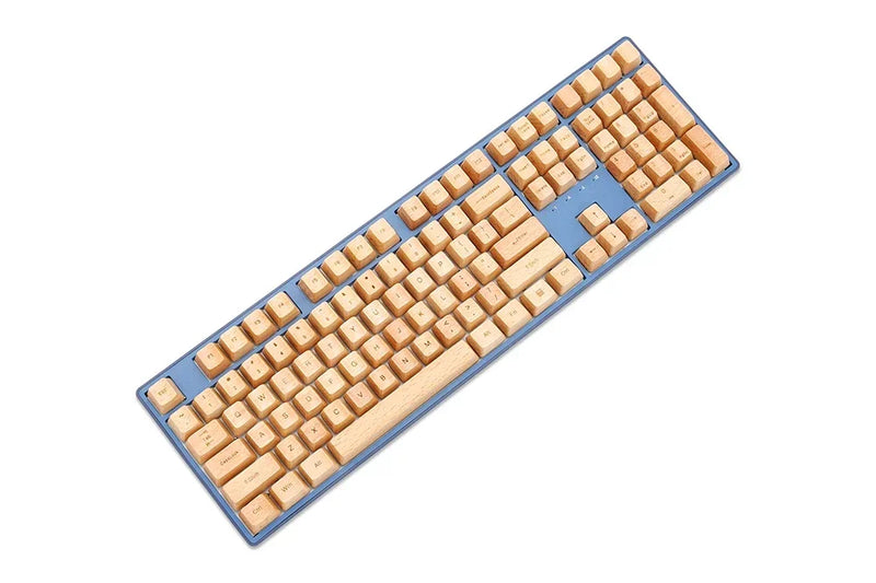 KPREPUBLIC LOOP 104 Wooden Keycaps Wood Keycap Walnut Rosewood Beech for GH60 Poker 60 87 tkl 104 ansi 108 XD87 BM80