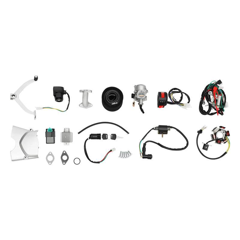 4 stroke Engine Motor 125cc 4 Stroke Engine Motor Kit 125CC Gas Engine Air-cooled For Atomik Pitpro TDR Hummer Orion ATV Xmoto