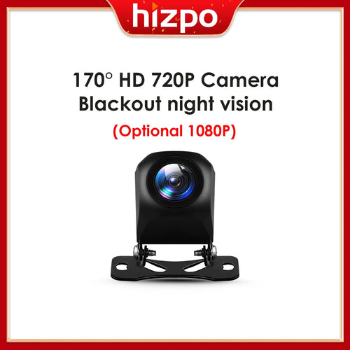 Hizpo 720P 1080P AHD Rückfahrkamera Einparkhilfe Nachtsicht Auto-Rückfahrkamera Verstellbare Halterung AHDC6