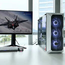 Wovibo PC Computer Cooling Case Radiator, Fan Cooler, RGB, ARGB, PWM, 4Pin, 5V, 3Pin, 120mm, Branco, Preto, 12cm