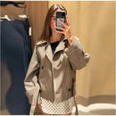 The Ashford | Plaid Double-Breasted Belted Midi Coat
