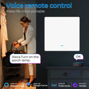 2000W Tuya EU UK Smart Zigbee Light Switch Push Button No/With Neutral Wire Switch Smart Life Via Alexa Google Home Yandex Alice