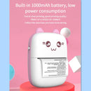 Portable Thermal Printer Mini Wirelessly BT 203dpi Photo Label Memo Wrong Question Printing With USB Cable Imprimante Portable