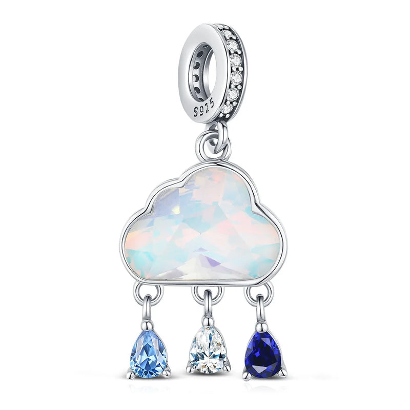 Hot Original Pendant S925 Sterling Silver Rabbit Charm Fit 3mm Bracelet Diy For Women Classic Easter egg beads Daily Gift Fine