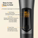 Saiyin Rechargeable Wireless Microphone, Uhf Dual Handheld Dynamic Microphone Karaoke System, with Rechargeable Microphone and Receiver, 200 Ruler Range, 1/4''&1/8'' Output, for Amplifier, Amplifier System