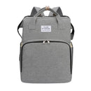 Baby Diaper Bag with Changing Pad Travel Foldable Baby Bed Bags Changing Station Mother Kids Large Capacity Stroller Organizer