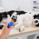 36W Professioneller Hundehaarschneider Katzenhaartrimmer Tierpflege-Set Einstellbarer Scherkamm & Abnehmbare Klingen Trimmer