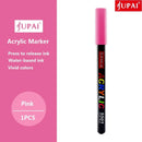 Jupai 1 STÜCK Acrylmarker Stifte Plumones 24 Farben Malerei Schreibwaren Keramik Glas Stoff Graffiti Wasserdicht Wasserbasiert