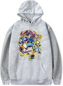 SMG4 Merch All Stars Hoodie for Men and Women Long Sleeve Trendy Comedy Pullover Sweatshirt