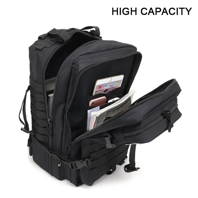 Rucksacks 30L/50L Hiking Camping Backpack Men Tactical 900D Nylon Waterproof Bags Outdoor Sports Trekking Hunting Bag