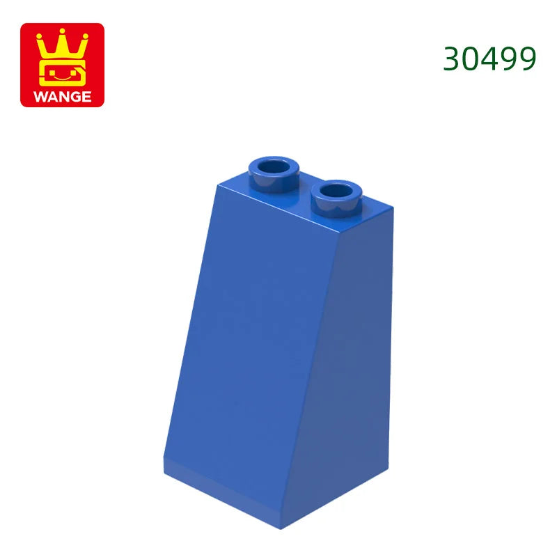 Wange 34Pcs/Lot 30499 2x2x3 Slope Building Block Moc Accessories Compatible with Brick DIY Construction Children Toys Gift Box