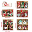 Christmas Gnomes Wooden Pendants Merry Christmas Decorations For Home 2023 Xmas Tree Christmas Ornaments Navidad New Year Gift