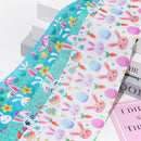 DIY Cartoon Easter Egg Bunny Printed Grosgrain Ribbon For Craft Supplies Sewing Accessories 5 Yards. 88266