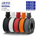 JAYO 5Rolls PETG Filament 1.75mm High Speed PETG 3D Printer Filament 1.1KG/Roll High Flow Speedy Matte 3D Printing Materials
