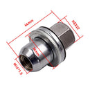 20 Stk. Radmutter aus Leichtmetall für Land Rover Discovery 3 LR3 05-09 RRD500510 RRD500290 RRD500290, RRD500510 Links Rechts Vorne Hinten