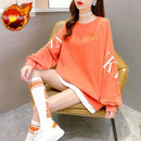 Star Clothes Kawaii Cute Sweatshirt Streetwear Anime Women Pulovers Bunny Women's Long Sleeve Top Designer Crewneck Graphic Pink